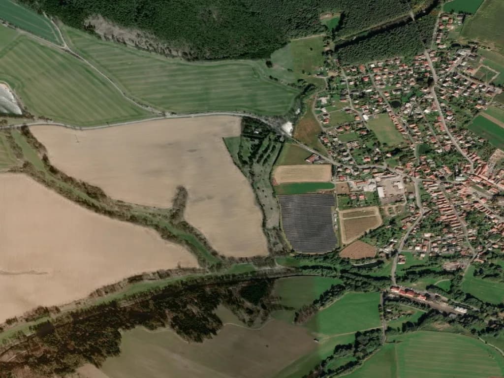 Letecký pohled na Atrium Golf Club Trhový Stepanov